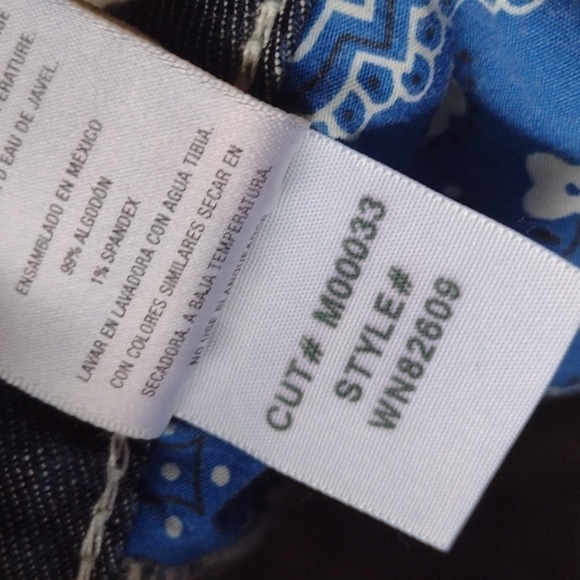 ANTIK denim beaded jeans Y2k style embellished size 29 light distressing Bootcut - Picture 11 of 16